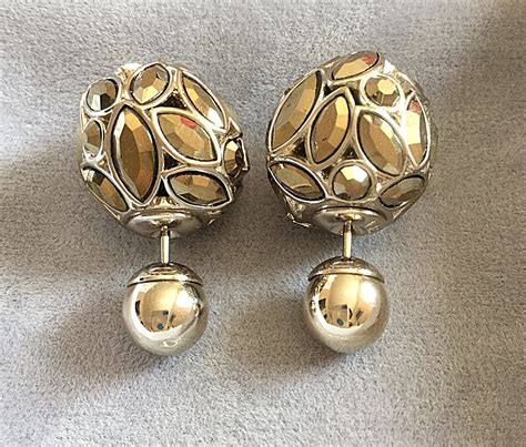 mise en dior earrings replica|Dior Tribal Earrings .